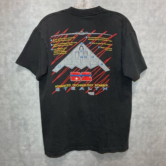Vintage 1988 Bomber Stealth single stitch tee - Picture 1 of 8
